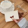 Wooden Bow~ Women's Wallet Cute Girl Portable Multifunctional Change Bag