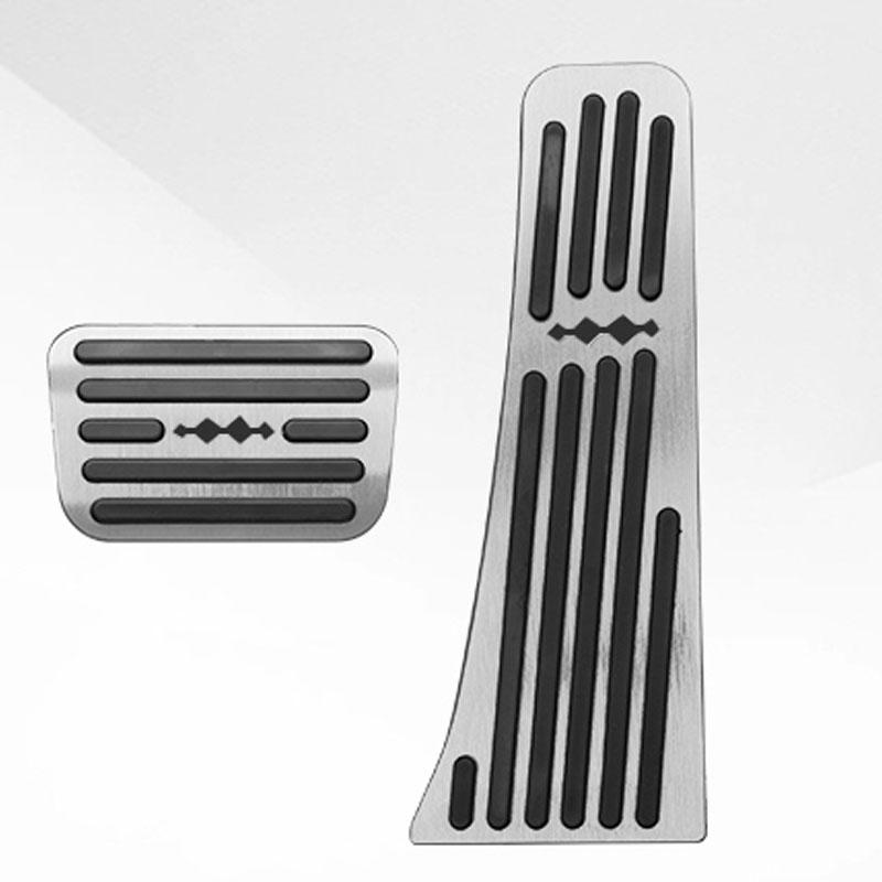 HGLRH1 Car Accelerator Brake Pedal Protection Decoration Cover Interior Styling Accessories For BYD Leopard Titanium 7 Ti7 2025 2026