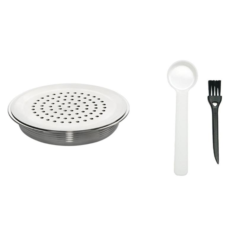 

Refillable Coffee Cups Coffee Filters Refillable Single Coffee Shells Stainless Steel Coffee Shells for Coffee Machine 1