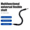 200/250/300mm Flexible Shaft Screwdriver Bit Electric Drill Screwdriver Cardan Shaft Extension Rod