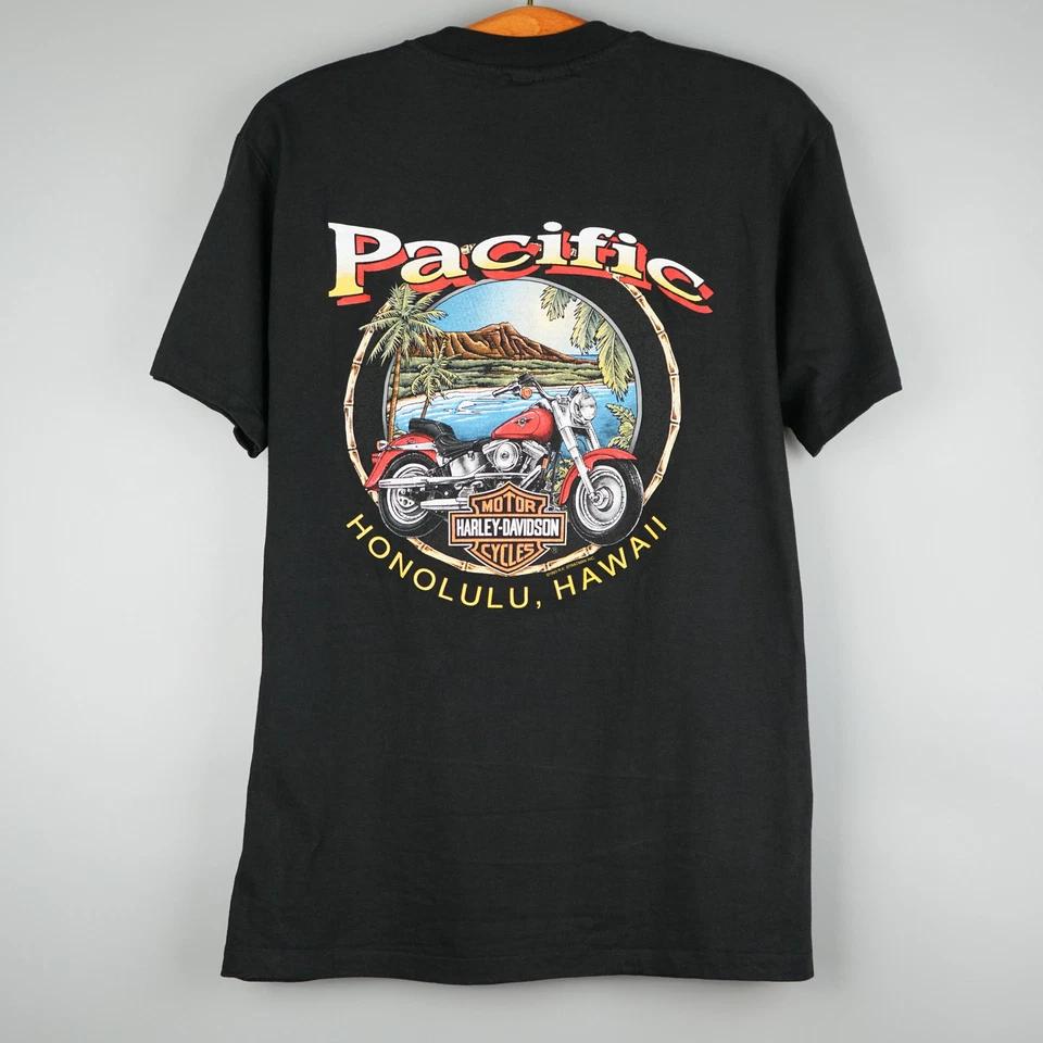 Vintage 1995 Harley-Davidson t-shirt Hawaii Honolulu 3XL