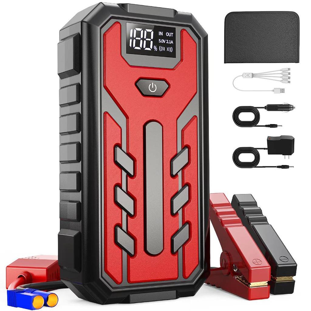 High-Capacity Multifunctional Car Emergency Jump Starter
