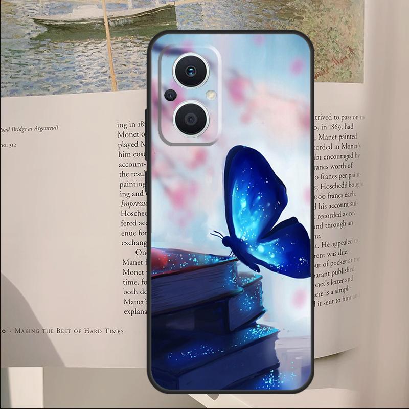 Butterfly Cover For OPPO Reno 14F 13F 12F 11F 10 11 12 14 Pro 7 8 Lite OPPO Find X9 X6 X5 X8 Pro Case
