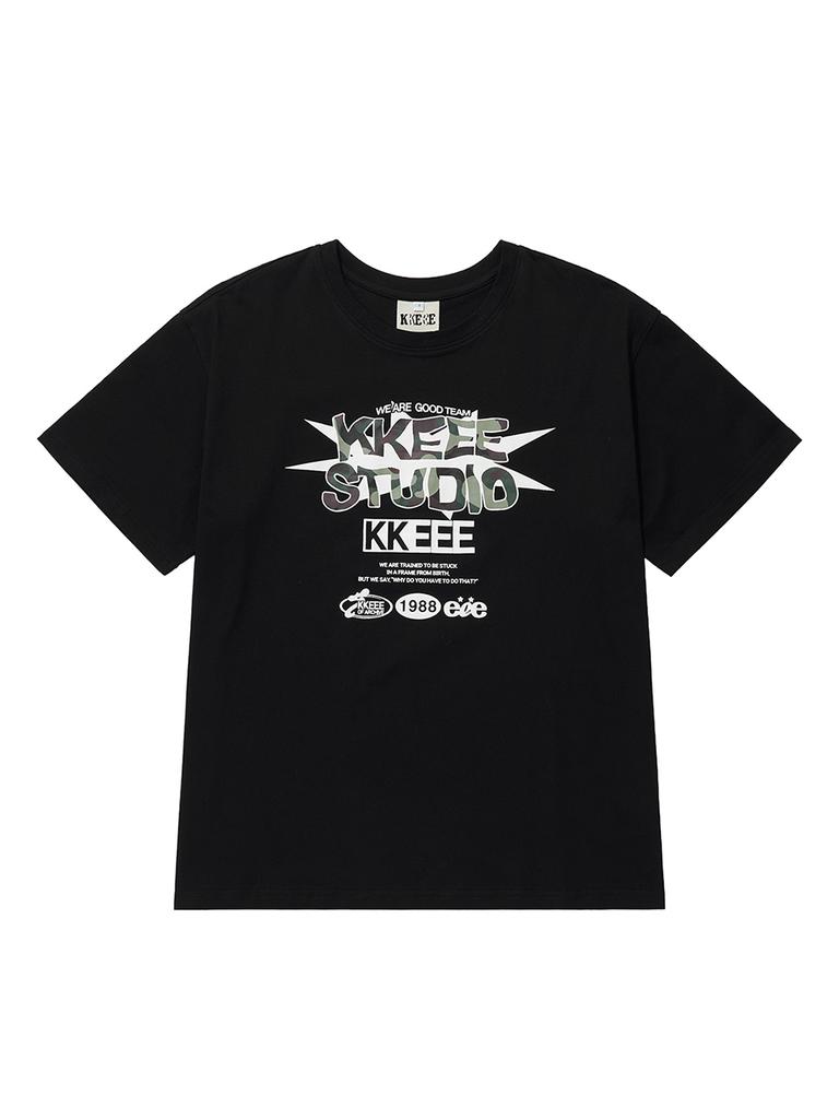 KKEEE Community Star Oversized Short Sleeve T-Shirt (2 Colors)