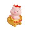 Zodiac Pig Creative Resin Figurine Decorative Gift For Celebrations And Festivals