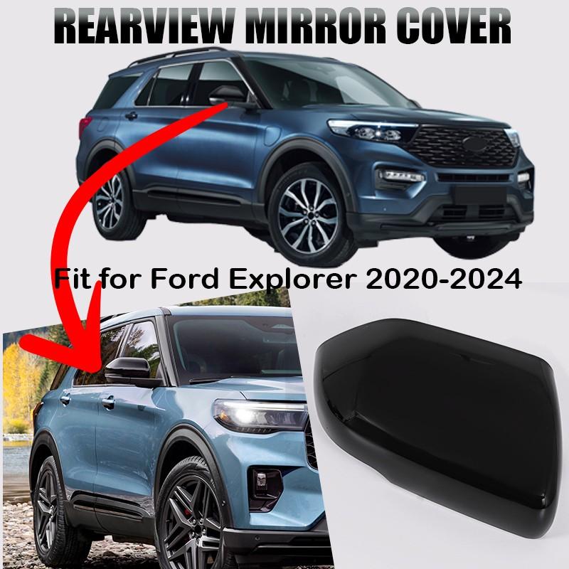 Right Side Rearview Mirror Cap Cover For Ford Explorer SUV CD6 2020-2024 Black