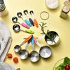 10-Piece Stainless Steel Measuring Cup and Spoon Set for Kitchen Baking