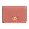 10 Brand Logo Pebbled Leather Wallet Regular Women’s Sand Color Sand Color