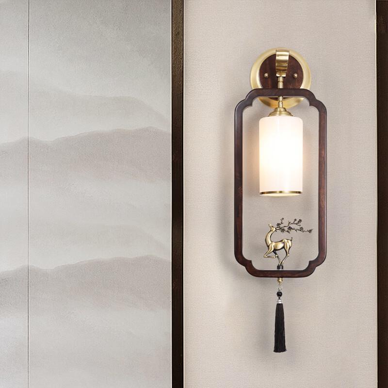 Oeny Creative Copper Wall Lamp