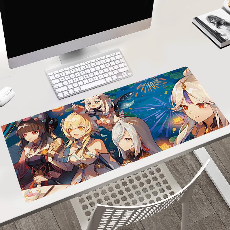 Genshin Impact Large Anime Gaming Mouse Desk Pad