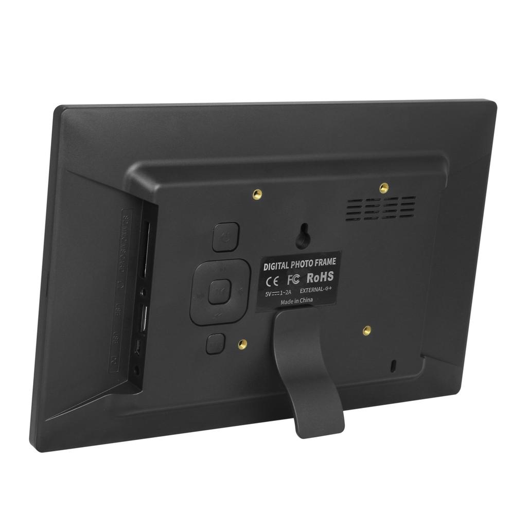10.1-Inch Digital Photo Frame with HD Video Playback & Multi-Functionality
