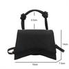 Fashionable Women's Shoulder Bag Pure Color Trendy Crossbody Bag Simple Casual Diagonal Bag Small Square Bags for Autumn bolsos