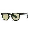 SHAUNA Retro Nagler Dame Square Solbriller Gradient Trending Men Shades UV400