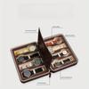 New Travel Portable Watch Bag European Leather Watch Storage Box Minimalist Watch Collection Box Watch Box