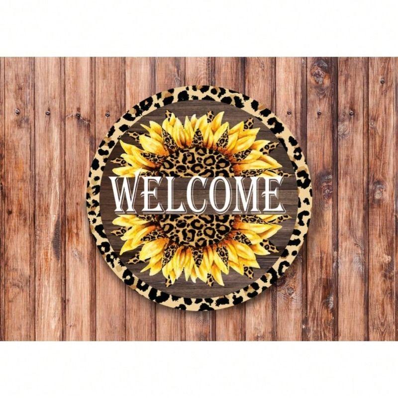 Decorative Metal Wall Art Sign 20x20 Cm Retro Tin Poster