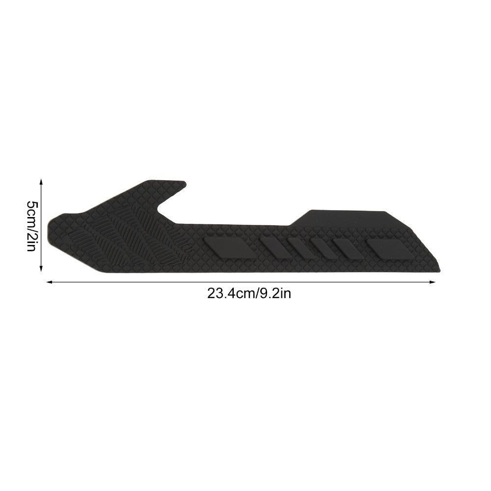 2PCS Black Mountain Bike Chainstay Protector 23.4*5cm Road Bicycle Chain Pad Road Bike