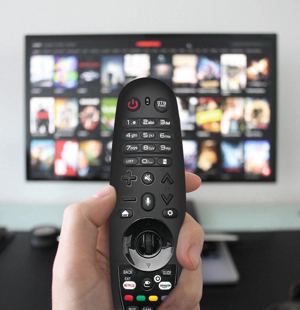 Ochranné silikonové pouzdro pro LG AN-MR600/650 AN-MR18BA 19BA Kryt dálkového ovládání Nárazuvzdorný Omyvatelný