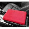 Suede Plush Car Armrest Box Cushion Heightening General Memory Foam Auto Armrest Cover Pad Hand Support Interior Accessories