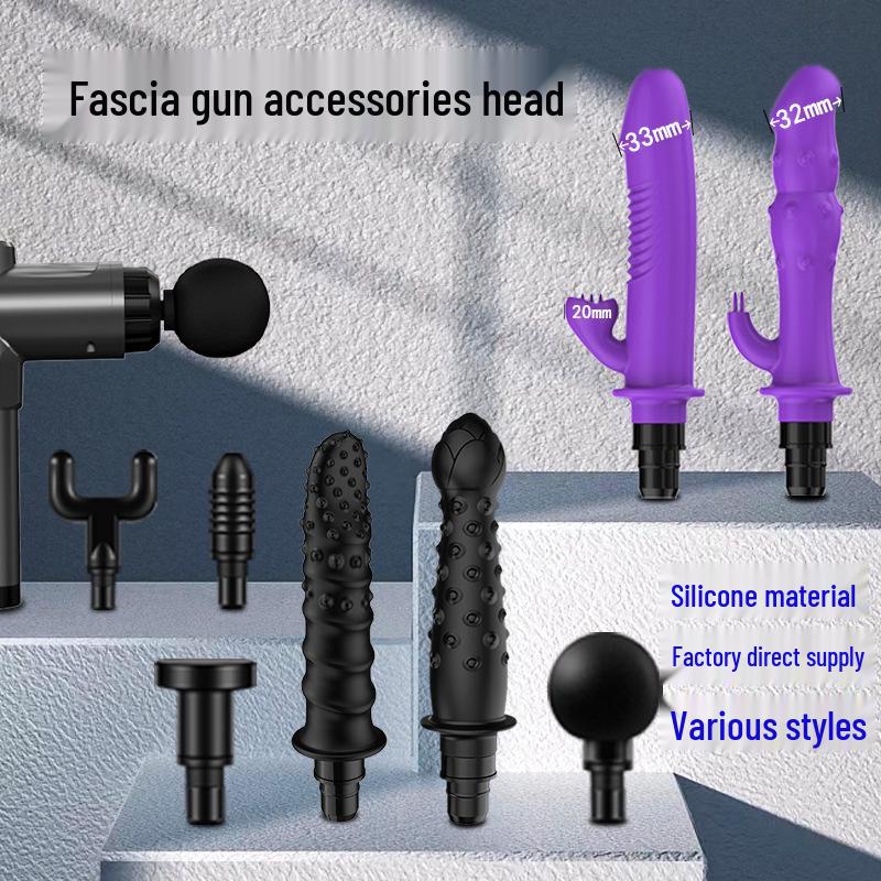 Massagepistole Silikonkopf zur Muskelentspannung