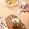 Electric Handheld Egg Beater Milk Coffee Frother Whisk Foam Mixer One-Hand Operation Portable Kitchen Gadget for Office Travel