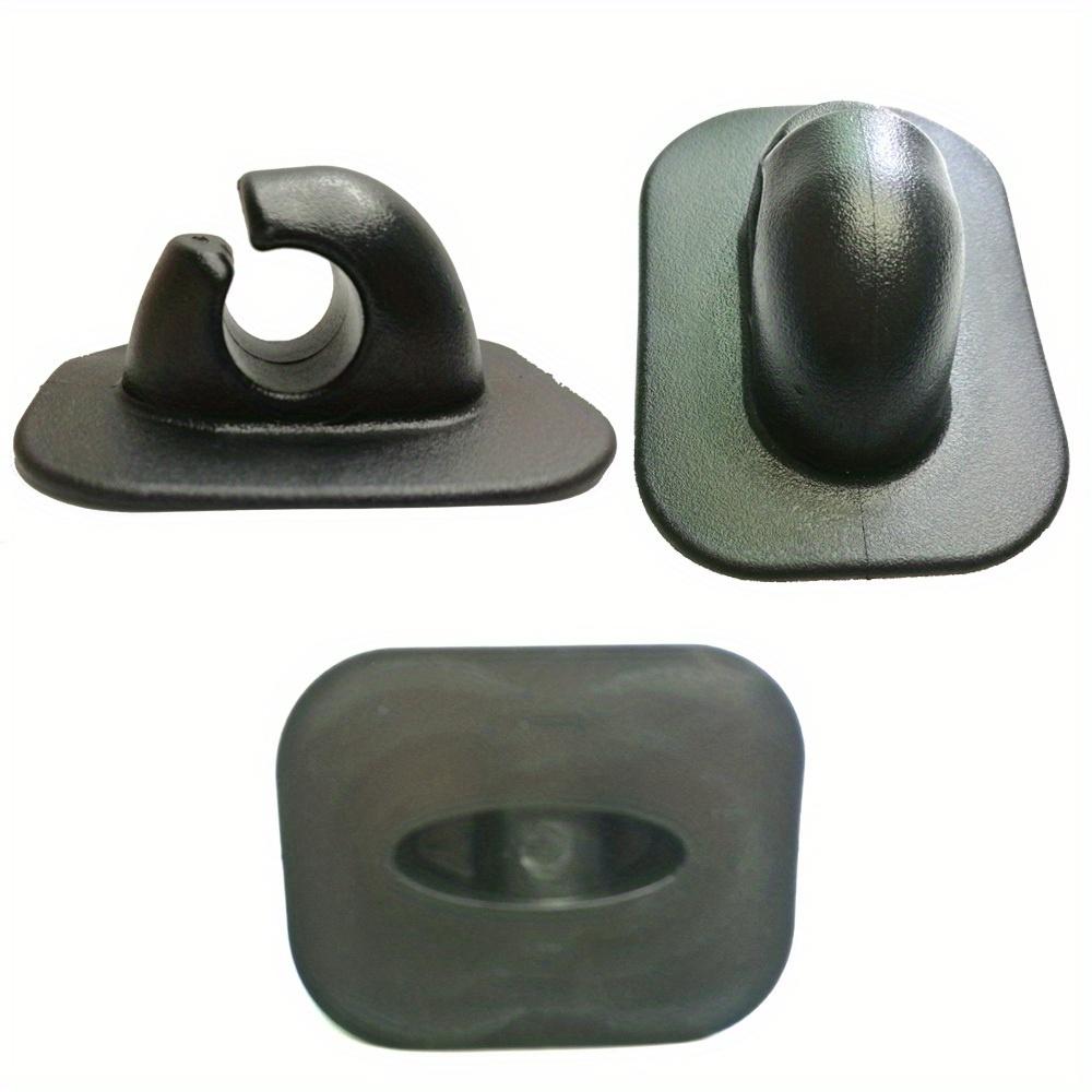 2 buc. Suporturi gonflabile pentru vâsle de barcă, cleme pentru padele, suporturi din PVC, petice de montare, barcă pneumatică, caiac, canotaj, rafting, cataramă rotundă cu un singur orificiu pentru frânghie