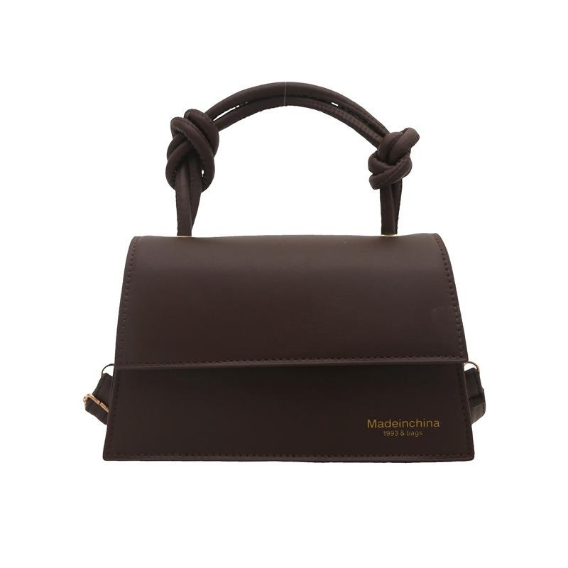 Personalized handbag fashion trend simple shoulder bag women's small square bag beautiful casual messenger bag