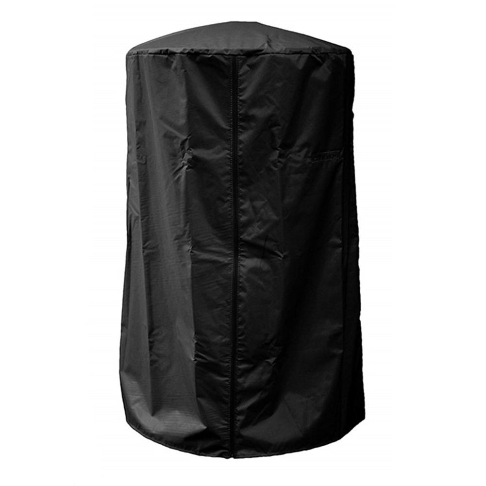 Patio Heater Cover Courtyard Fireplace Waterproof UV Resistant Anti dust Cover Black