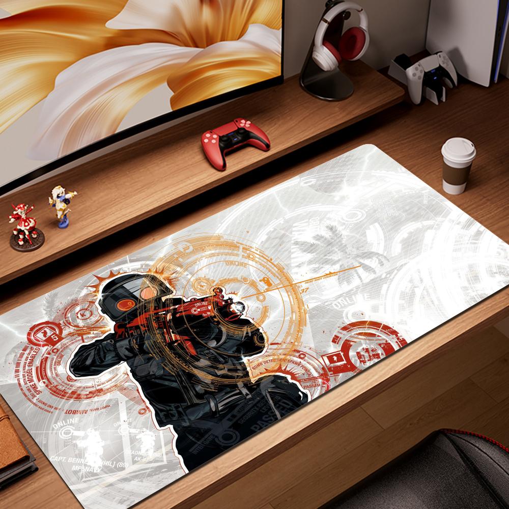 Counter Strike Large Mouse Pad XXL Desk Mat Pc Accessories Gamer Keyboard Mousepad Gaming Extended Table Protector Mice Pads