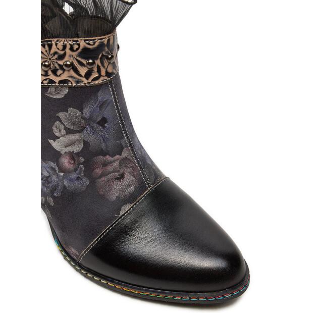 Черные ботильоны Laura Vita Ledao 11