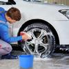 Universal Bucket Organizer Car Detailing Tools Portable Auto Wash Bucket Organizer Car Detailing Tool Hanger Bucket Towels Brush