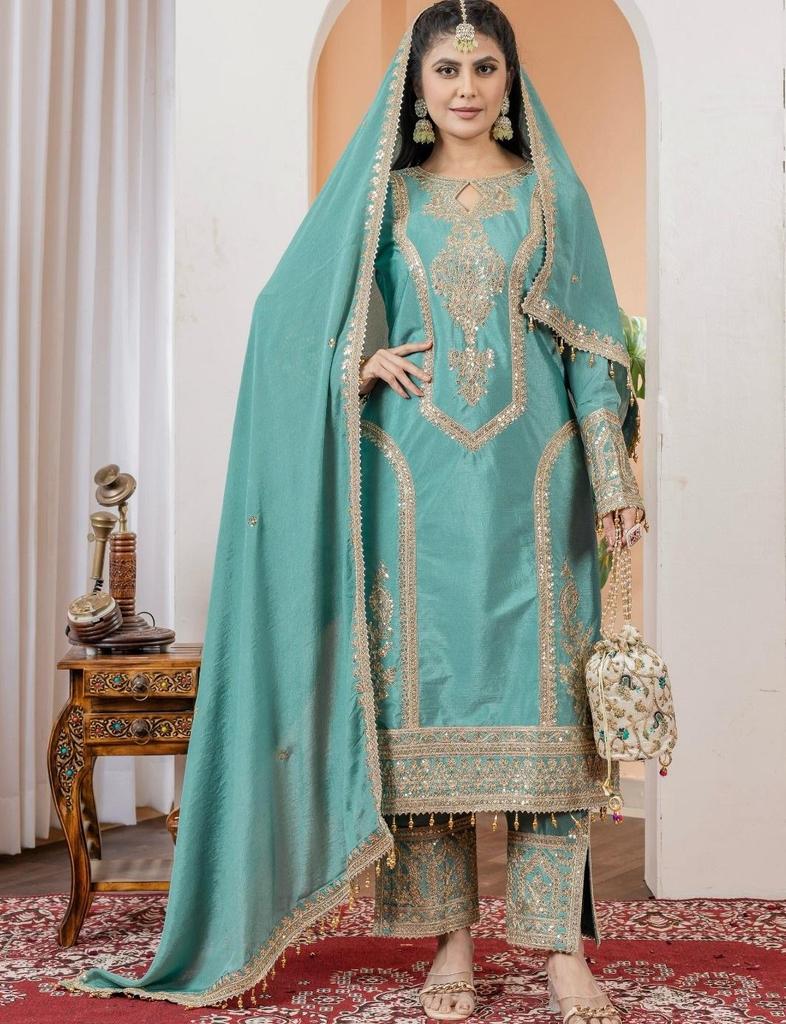 Indian Pakistani Designer Salwar Suit Dress Bollywood Women Salwar Kameez Kurti Party Wear