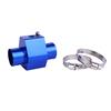 Blue Water Temp  Temperature Joint Pipe Gauge Radiator Hose Adapter