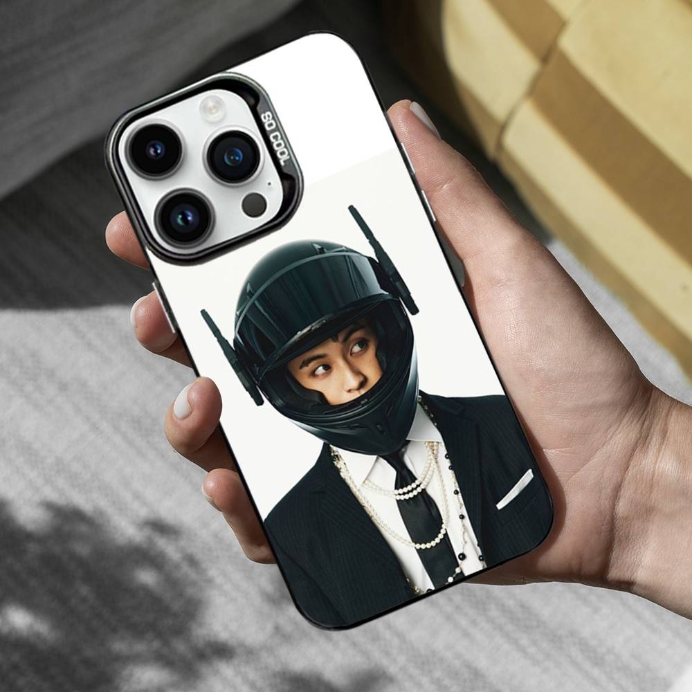 Hot Singer M-Mark L-Lee Phone Case For iPhone 14,17,15,Mini,Pro,SE,13,12,11,16,XS,MAX,Black Matte Silicone Cover