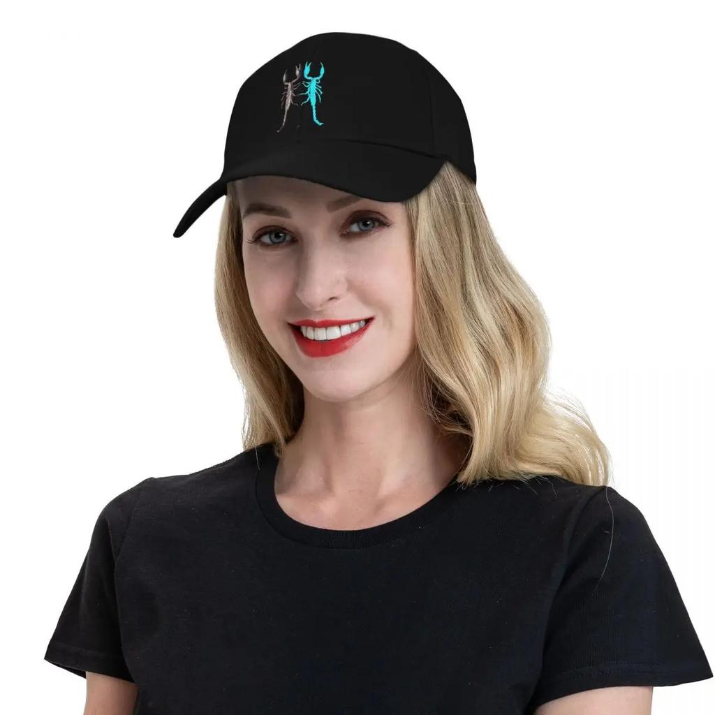 UV Scorpion Baseball Cap Trucker Cap Luxury Hat Hats Woman Mens