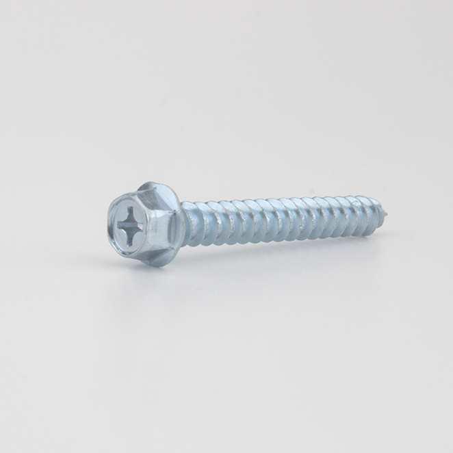 Hex Flange Phillips Self-Tapping Screw with Washer for Wood and Cabinet Installation