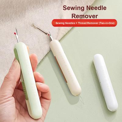 Two-in-One Sewing Needle Tool, Multi-Function Unpicking Hook, Thread Picker, Elderly Hand Sewing Tool, Wire Remover