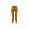 Nike Go Series Solid Color High-Intensity Quick-Dry Mid-Waist Pocket Cropped Leggings Women Bottoms Bronze DQ5695-716