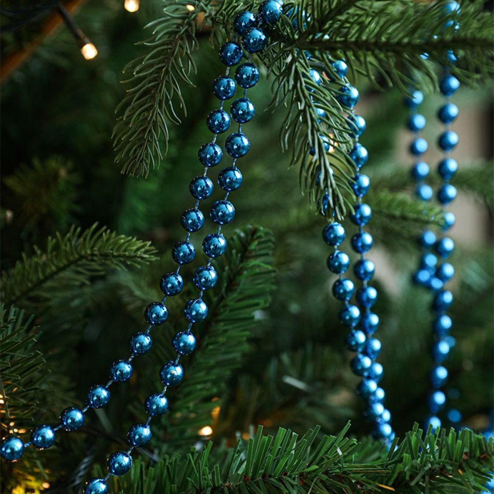 5M String Bead Chain Multicolor Hanging Decoration Creative Christmas Decoration  Indoor Decoration