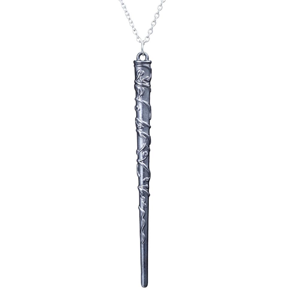Fashion Movie Cosplay Props Magic Wand Metal Pendant Keyring Car Backpack Key Holder Vintage Jewelry Christmas Gift For Friends