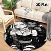Death Note Round Area Rug Carpet Rug For Living Room Bedroom Sofa Playroom Decor Nonslip Floor Mat