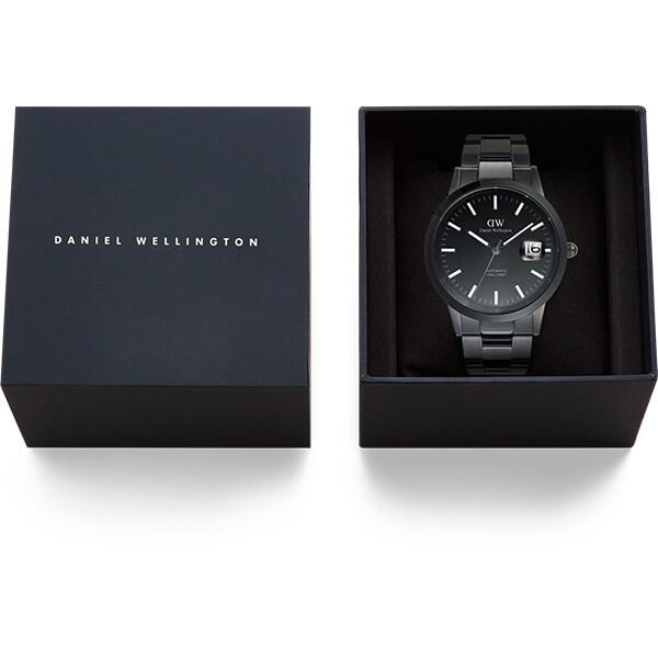 Daniel Wellington Iconic Link Automatic Black 40mm DW00100753 Wrist Watch