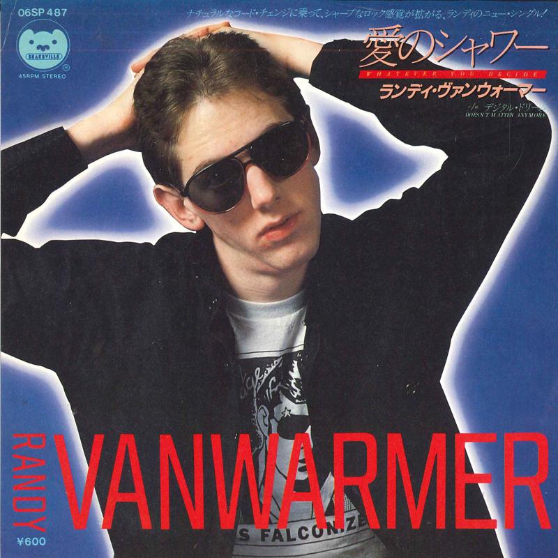 

7inch Record RANDY VANWARMER - Shower of love / digital dream 06SP487 BEARSVILLE - Japan Rock Used