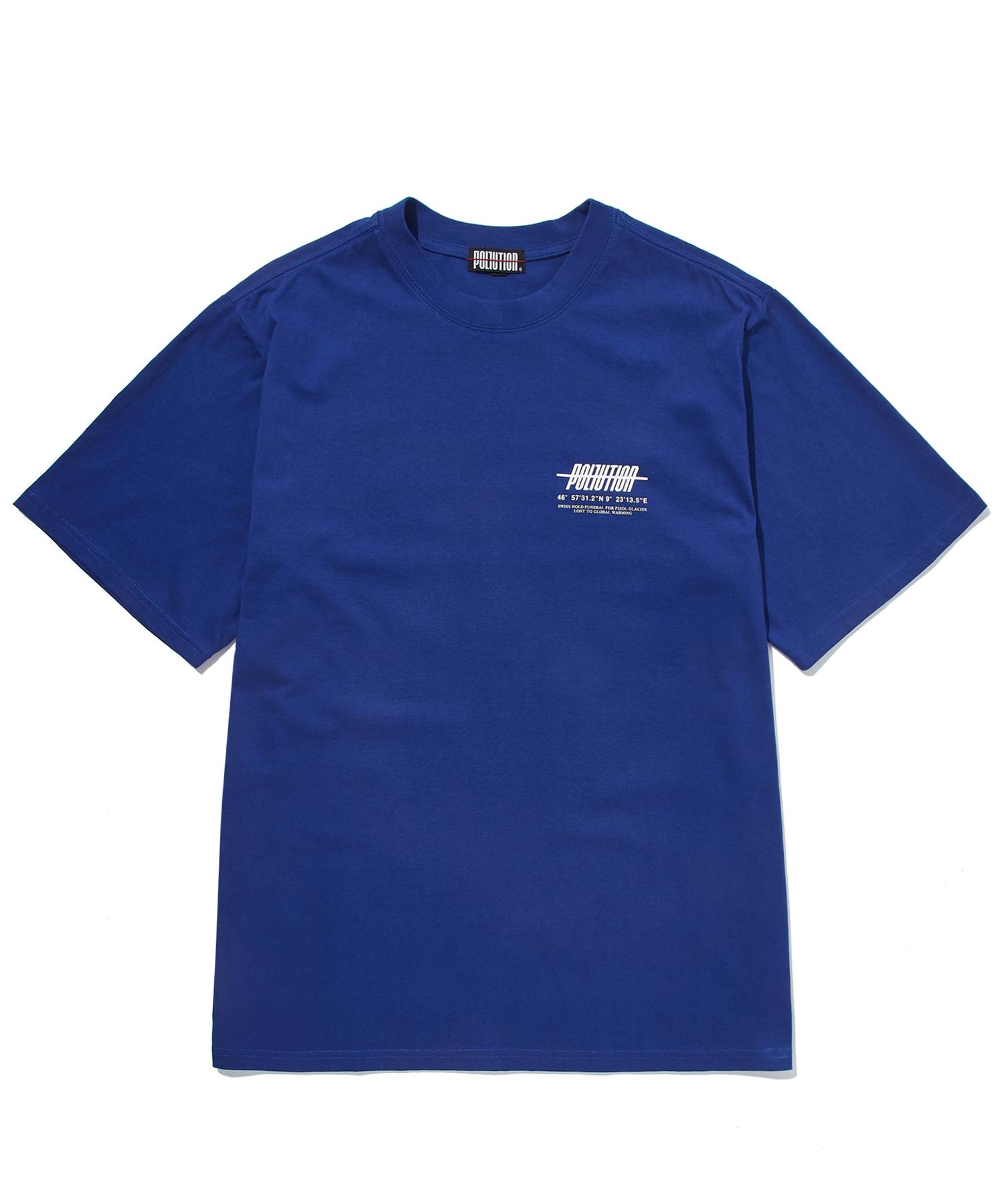 Pollution Basic Logo Half Slv T Ultramarine (Pkhamts001_Um) L