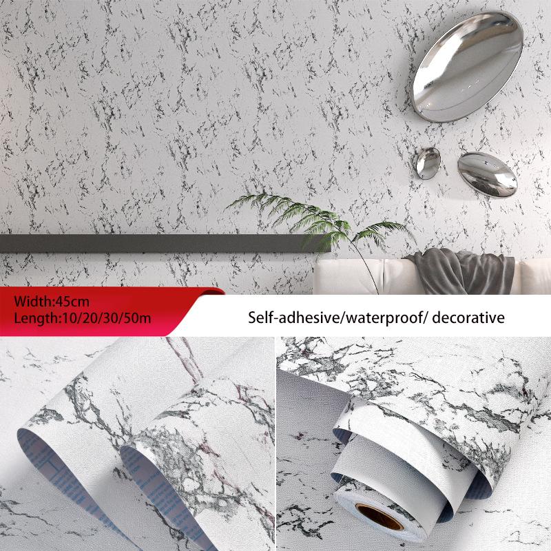 3D Geometric Grill Brick Marble Waterproof Self-adhesive Wallpaper Home BackgroundHome Decor Wall Sticker