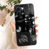 Für Vivo Y31D 4G V2543 Vivo Y51 Pro 5G IQOO Z11X Y500i Handyhülle Florales Mondnacht Schleifenmuster Funda Weiche Matte Silikonhülle
