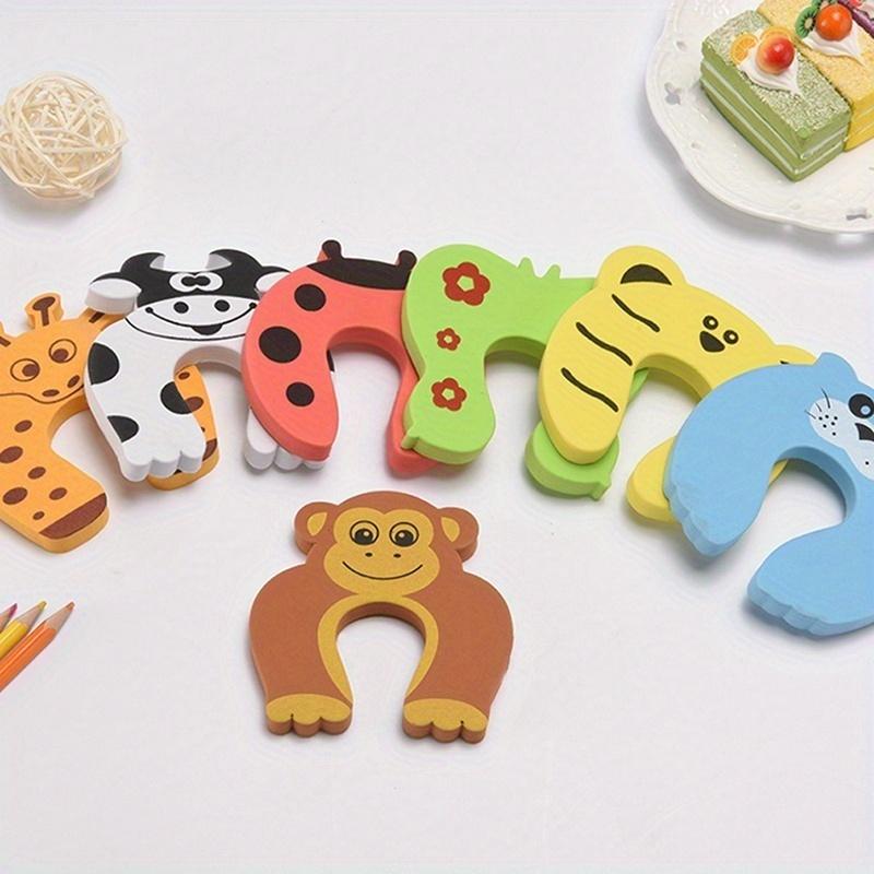 5Pcs Different Type Baby Safety Foam Door Stoppers Animal Designs LS