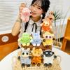 Plush Button Series Monkey Plush Toy For Backpack Decor Gift For Kids And Teens