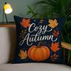 Autumn Color Scheme Cushion Cover Short Plush Soft DoubleSided Printing Pillow Case Cozy Sofa Bedroom Home Decor Gift