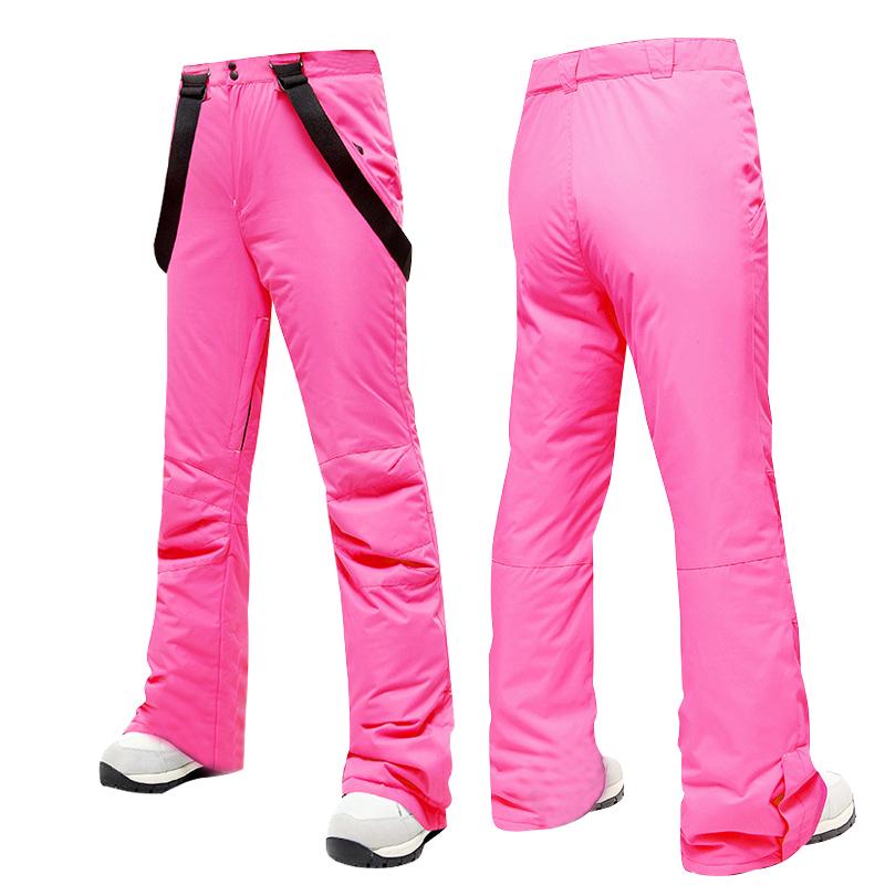 -30 Grad Skihose Damen Winter Outdoor Verdickt Winddicht Wasserdicht Warm Schneehose Sport Snowboarden Atmungsaktive Hose