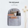Multifunctional Felt Travel Organizer & Double Shoulder Insert Bag